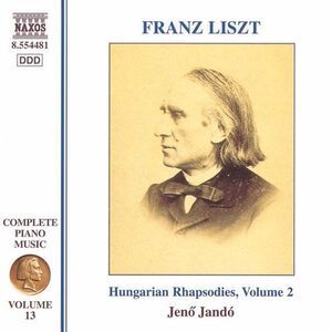 Jen  Jand - Complete Piano Music 13 / Hungarian Rhapsodies 2  CD